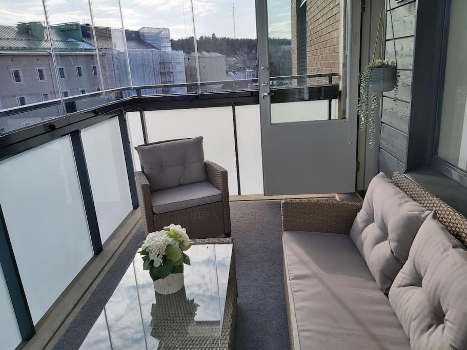 Rauhallinen Kolmio Omalla Saunalla Tampereen Keskustassa Bagian luar foto